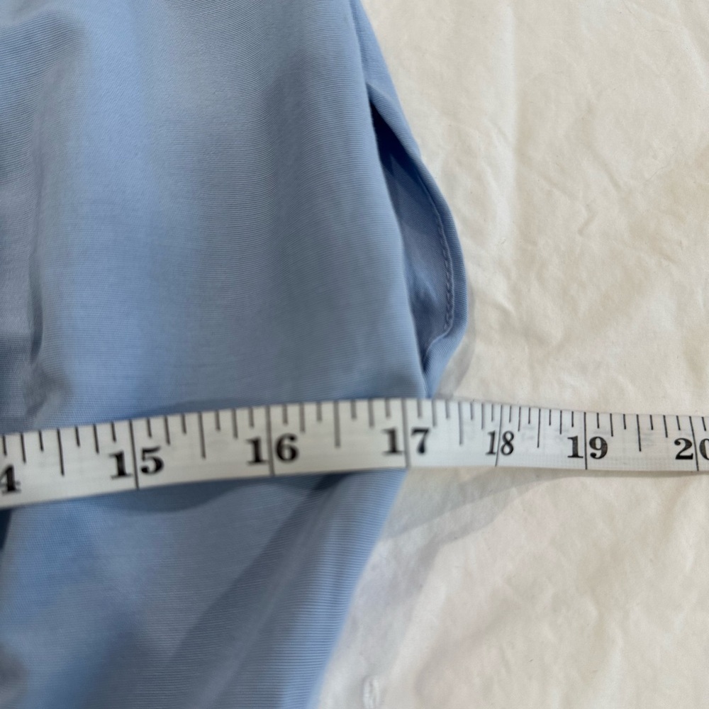 Endless Rose Light Blue Ruffled Blouse - Picture 12 of 14